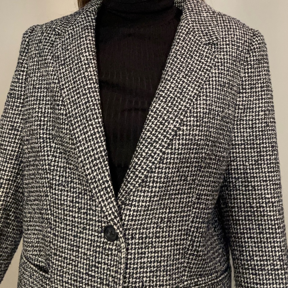 Marks & Spencer houndstooth blazer NWOT